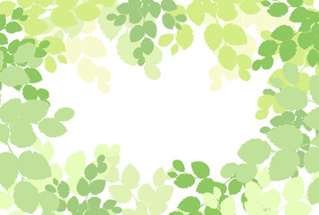 新緑のフレーム