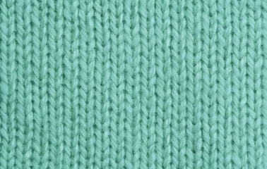 Macro of a woolen Pattern