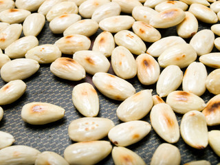 Roasted almonds