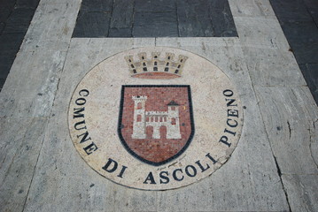 symbol of the municipality of Ascoli Piceno, Italy