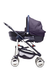 A studio shot of a baby stroller © Ljupco Smokovski