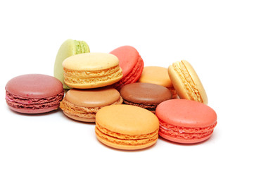 Colorful fresh cookies