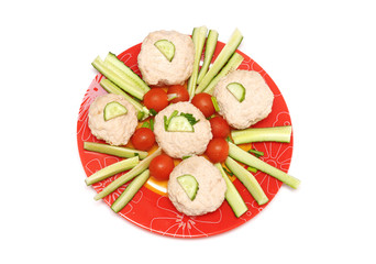 Steam turkey cutlets