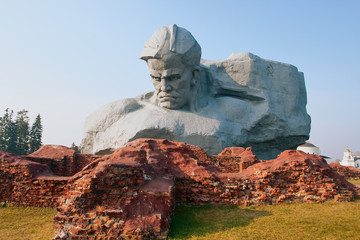 Монумент "Мужество" в Брестской крепости. Брест.