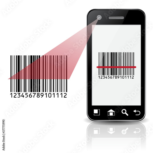 "SMARTPHONE BARCODE SCANNER" Stock image and royalty-free ...