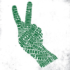 gestures of the words