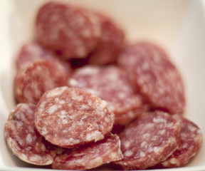 tranches de salami