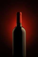 red wine bottle