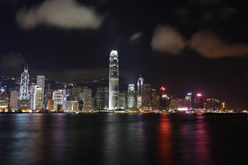 Obraz premium Hong Kong night