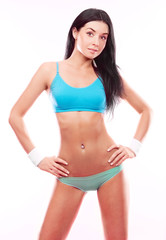 Fototapeta premium sporty woman