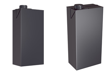 Milk or juice carton packages