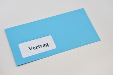 Vertrag per Post erhalten