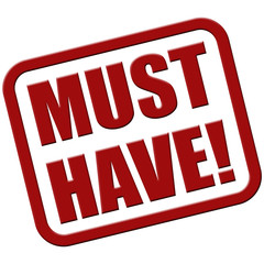 Stempel rot del MUST HAVE!