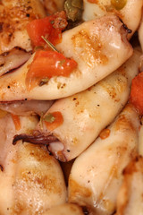 Grilled squids