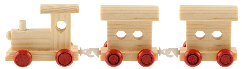 locomotive wagons jouet bois