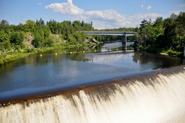 Montmorency Falls, near Quebec city (Canada)