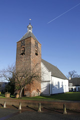 old village church in Bunnik