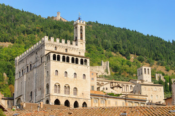 Obraz premium Gubbio Palazzo dei Consoli 05