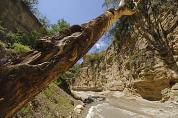 Gorge in the Hell's Gate National Park, Kenya