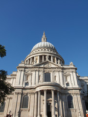 Fototapeta na wymiar St Paul Cathedral, Londyn