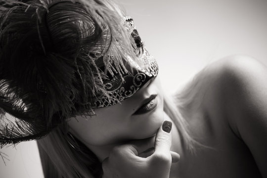Beauty in mask
