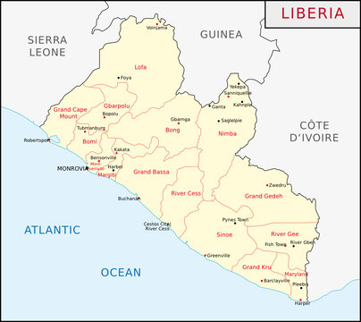 Liberia Administrativ
