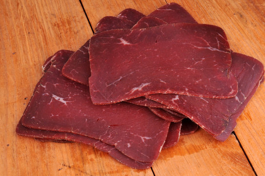 Tranches de viande des Grisons