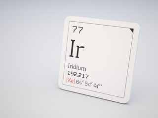 Iridium - element of the periodic table