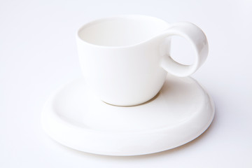 tazzina bianca