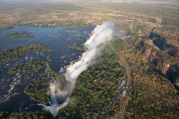 Türaufkleber Cascate vittoria Zambia © photoromano