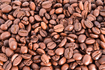 Kaffeebohnen Hintergrund