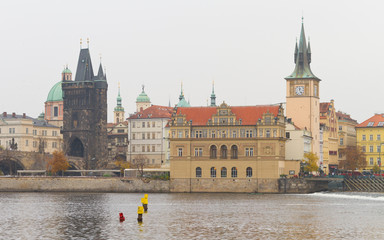 Cityscape of Prague, Czech Republic