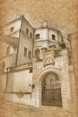 Fototapeta na wymiar Kiev-Pechersk Lavra monastery in Kiev. Ukraine