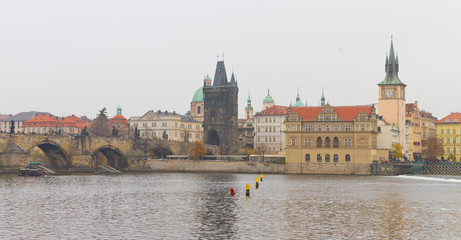 Cityscape of Prague, Czech Republic
