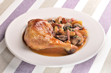 Poulet cocotte grand-mère