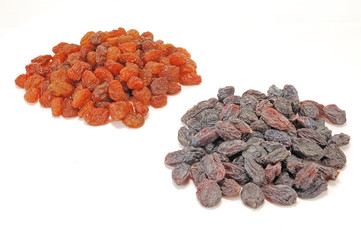two types of raisins