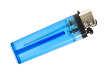 Used blue lighter