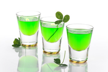 St Patrick's Day shot