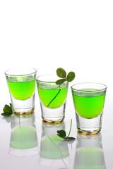 St Patrick's Day shot