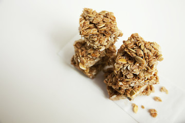 Homemade Honey Oat Bars