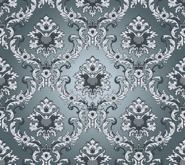 Seamless Damask Wallpaper