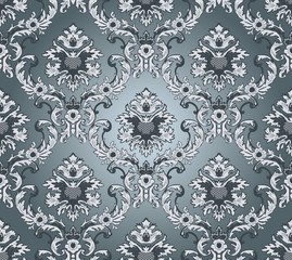 Seamless Damask Wallpaper