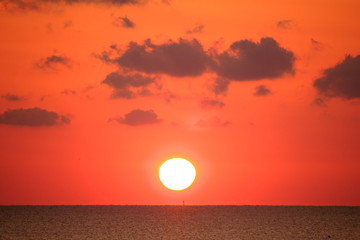 Sunset over Outer Banks