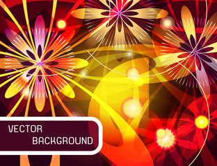 Abstract bright background