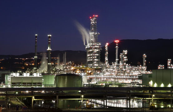 Oil refinery (Vizcaya,Spain)