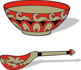 spoon and cup