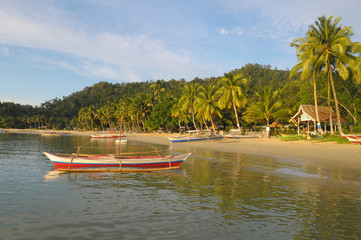 Fototapeta na wymiar Beach on the Palawan Island