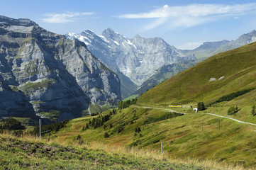 Fototapeta na wymiar switzerland alps