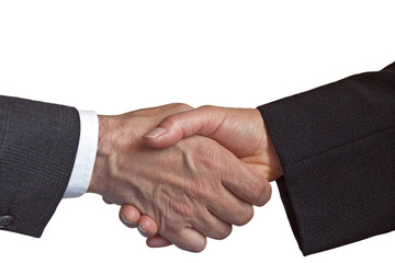 Handshake. Trusted partnership