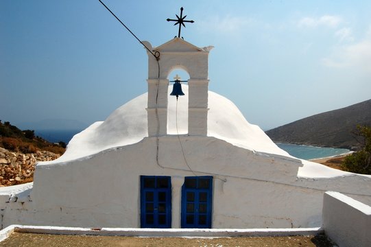 Agia Theodoti 16th century church Ios Island Cyclades